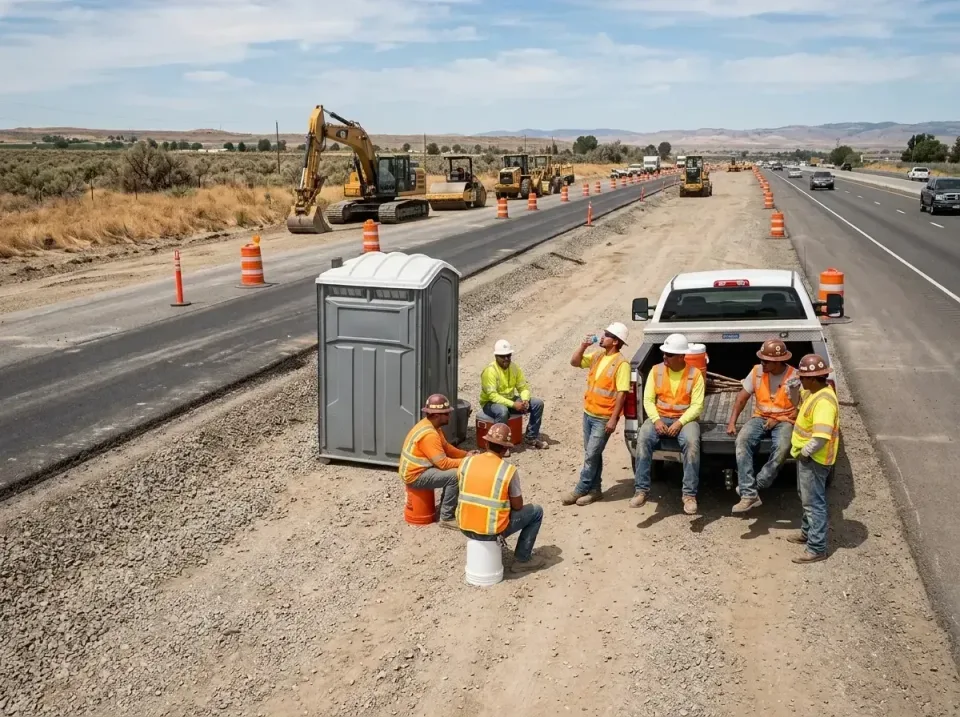 highway-road-construction-crew-007 — frequently asked questions, Porta Potty and Restroom Rentals in Felton, CA